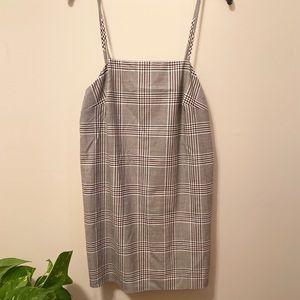 Asos Plaid mini dress